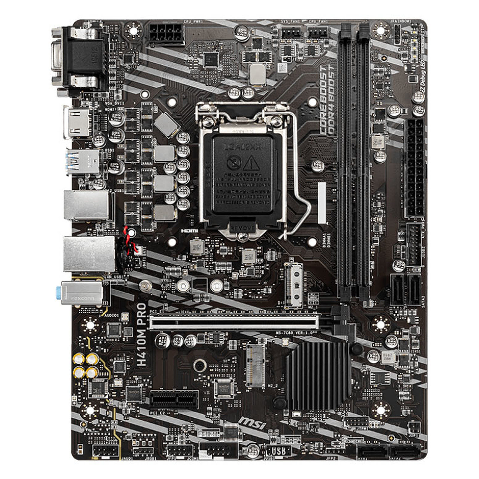 MSI H410M PRO Micro-ATX  - Carte mère MSI - grosbill.com - 4