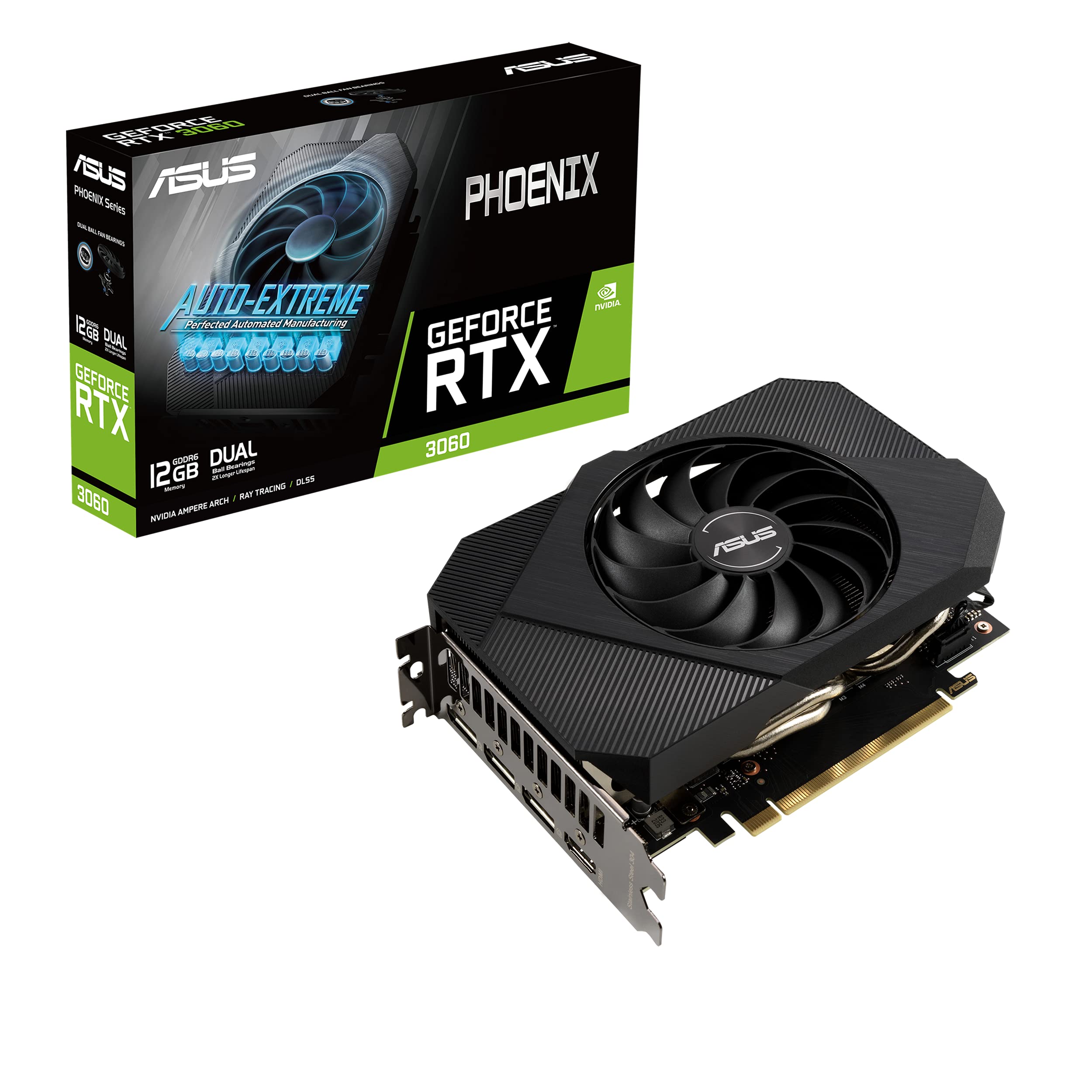 Asus Carte Graphique PH-RTX3060-12G-V2 -Seconde Vie-Très Bon Etat (90YV0GB4-M0NA10-TBE) - Achat / Vente Composant sur grosbill.com - 0