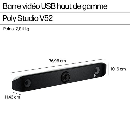 POLY V52 UVB NPC TAA - Achat / Vente sur grosbill.com - 2