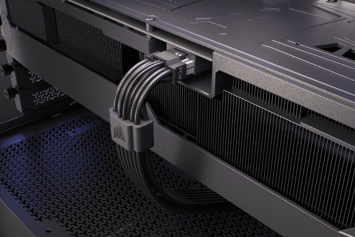 Corsair Câble ThermalProtect PCIe 5.1 600W - Noir (CP-8920472) - Achat / Vente Accessoire alimentation sur grosbill.com - 2