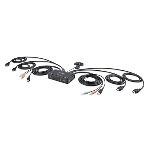 2-PORT COMPACT 4K KVM SWITCH - - Achat / Vente sur grosbill.com - 0