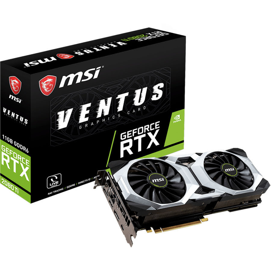 MSI RTX 2080 Ti VENTUS 11G  - Carte graphique MSI - grosbill.com - 0