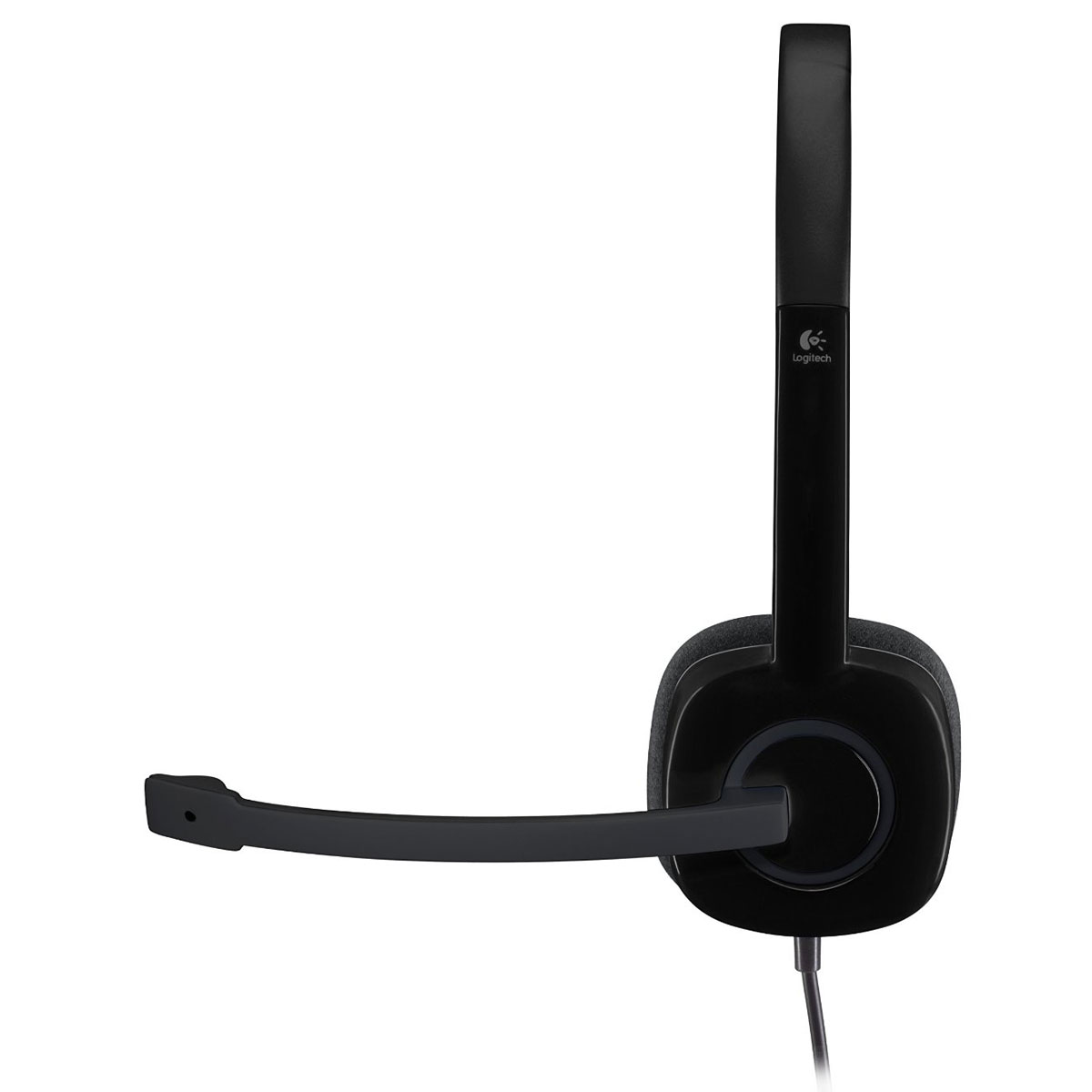 Logitech H151 Stereo Stereo Noir - Micro-casque - grosbill.com - 3
