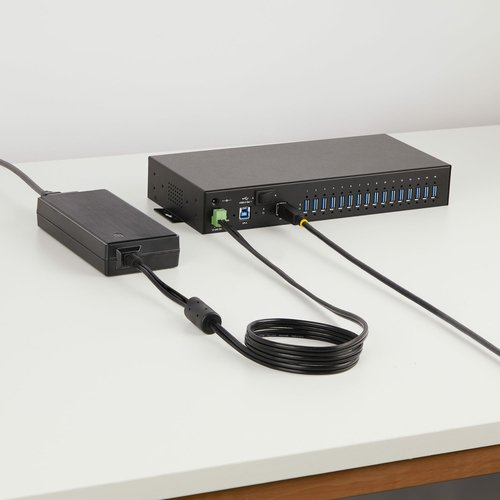 HUB INDUSTRIEL A 16 PORTS USB - Achat / Vente sur grosbill.com - 8