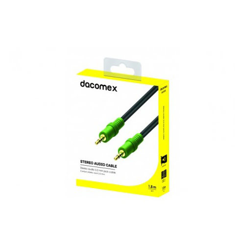 Câble Jack Stereo 3.5mm mâle/mâle- 1,8m