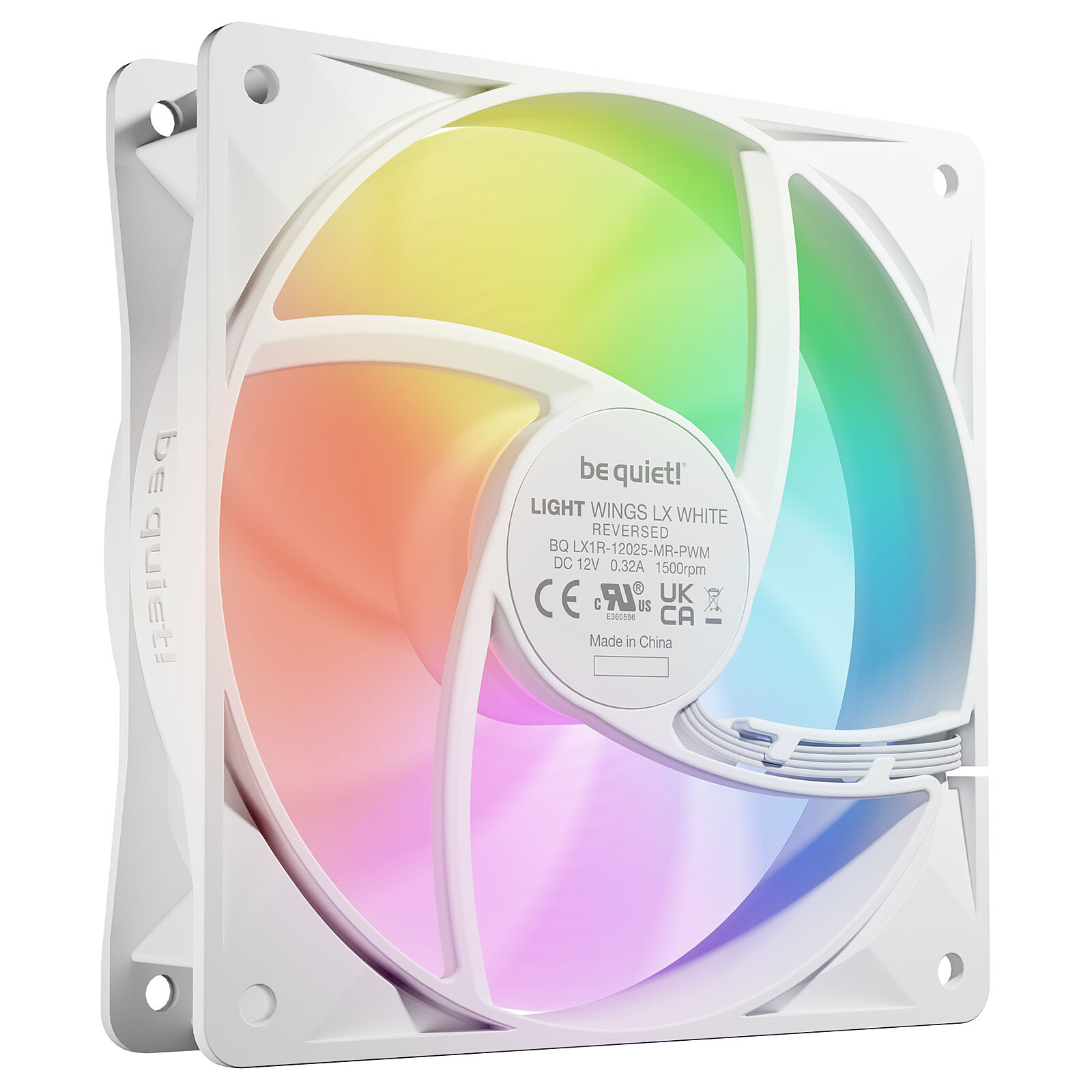 be quiet! Light Wings LX 120mm PWM Reverse - Ventilateur boîtier - 2