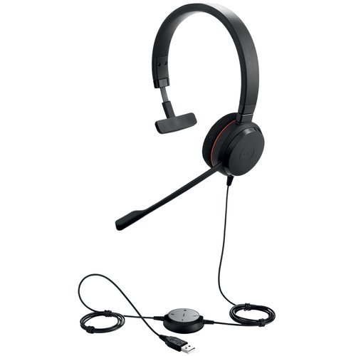 Jabra EVOLVE 20 UC Mono - Achat / Vente sur grosbill.com - 1