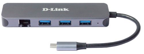 5-in-1 USB-C Hub with Gigabit Ethernet - Achat / Vente sur grosbill.com - 1