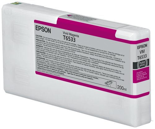 Epson Ink/T6533 Ultrachrome HDR 200ml VMG - Achat / Vente Consommable imprimante sur grosbill.com - 0