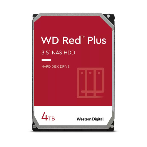 image produit WD Red Plus 4To WD40EFPX Grosbill