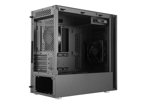 Cooler Master Silencio S400 Steel Silent Mini-ITX GehÃ¤use - schwarz - Achat / Vente sur grosbill.com - 13