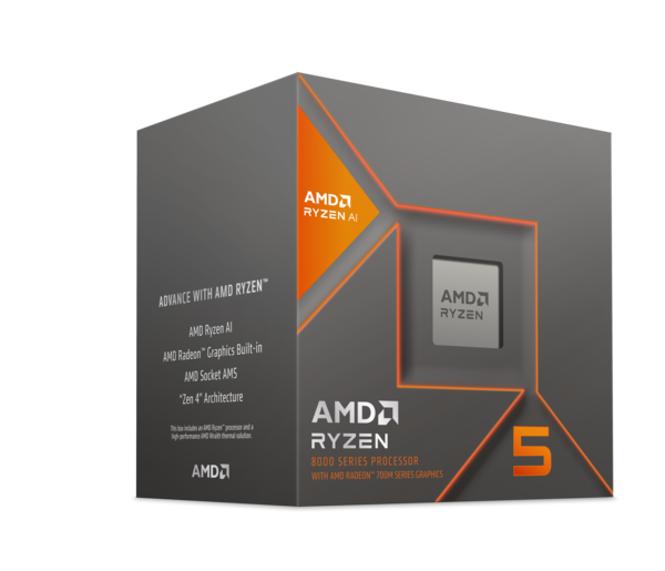 AMD Ryzen 5 8600G - 5GHz - Processeur AMD - grosbill.com - 0