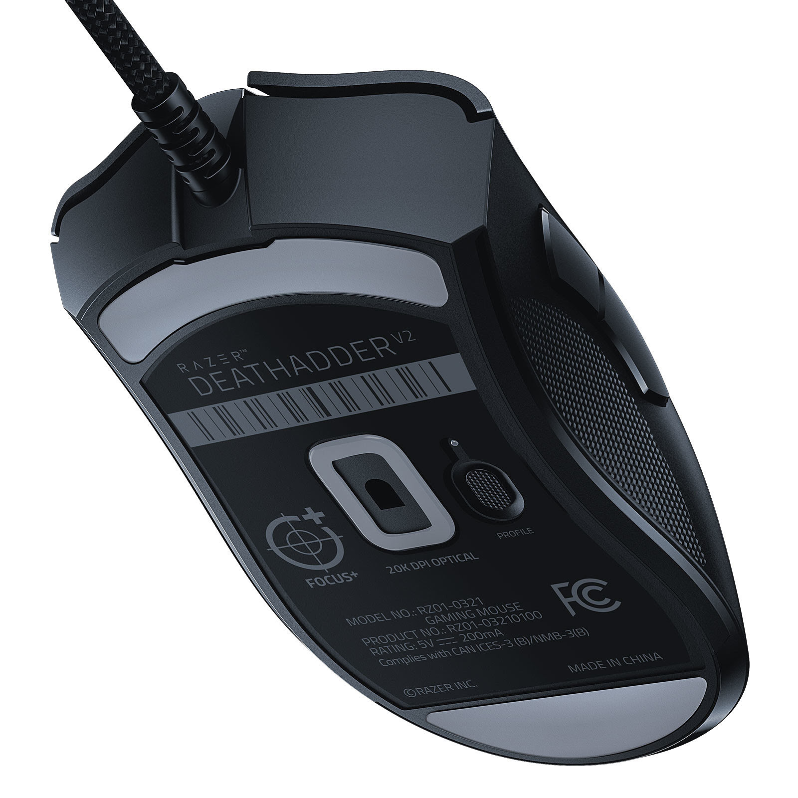 Razer DeathAdder V2 - Souris PC Razer - grosbill.com - 1