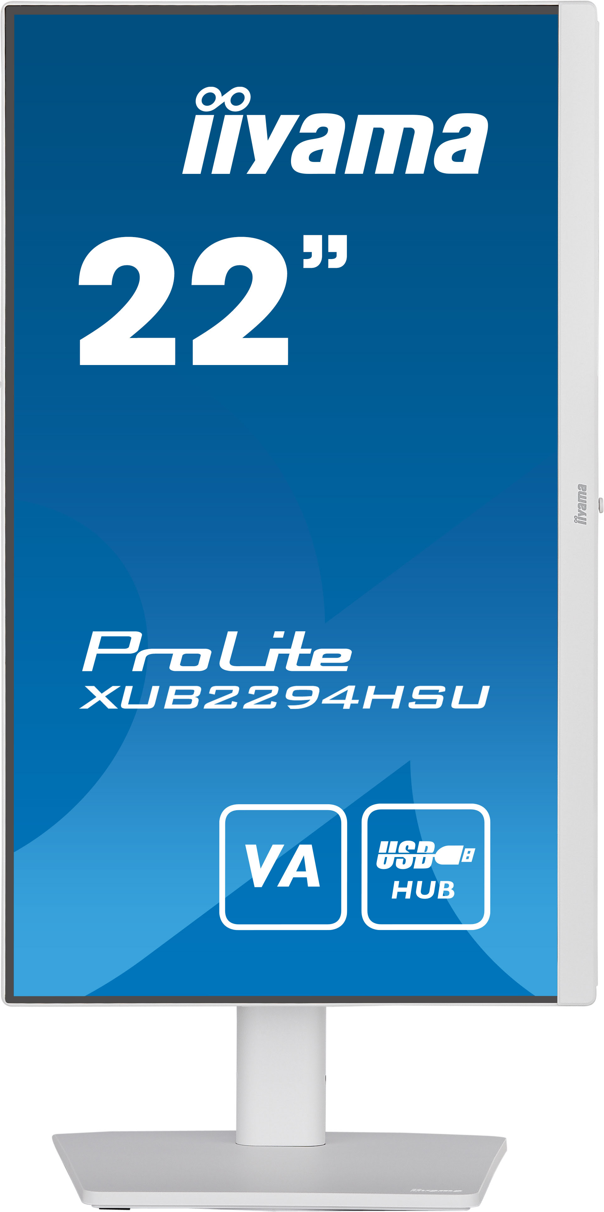 Iiyama 22 pouces  XUB2294HSU-W2 - Ecran PC Iiyama - grosbill.com - 1