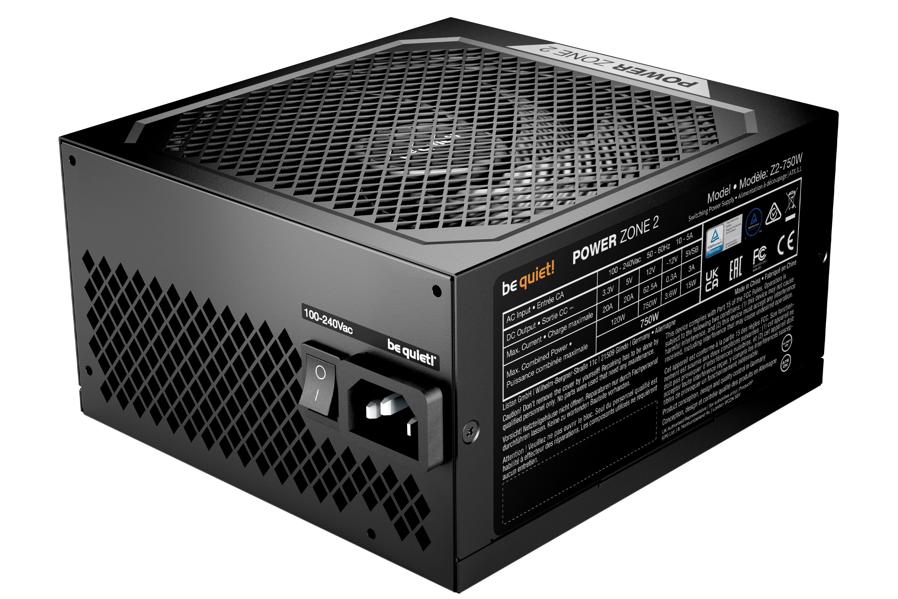 be quiet! 80+ Platinum (750W) - Alimentation be quiet! - 3
