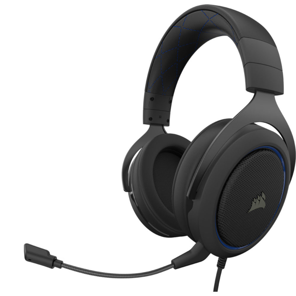 Corsair HS50 PRO STEREO Blue Stereo Bleu - Micro-casque - 0