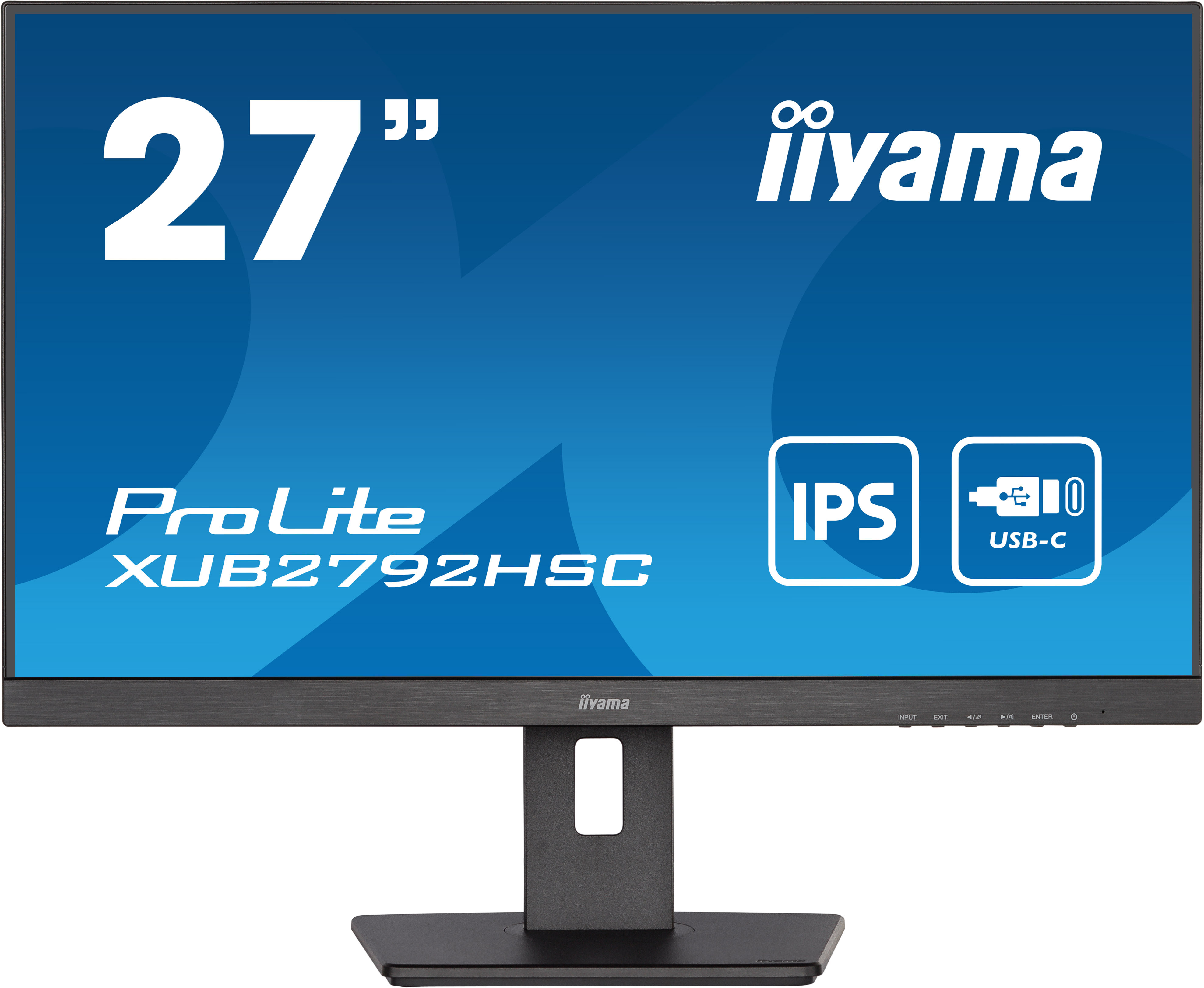 Iiyama 27 pouces  XUB2792HSC-B5 - Ecran PC Iiyama - grosbill.com - 0