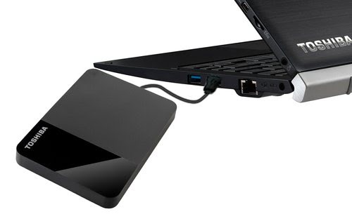 TOSHIBA Canvio Ready 1To 2.5p USB3.0 External HDD Black - Achat / Vente sur grosbill.com - 3