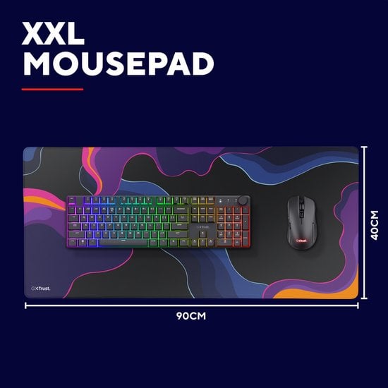 Trust GXT 759 ABSTRACT - XXL - Tapis de souris Trust - grosbill.com - 3