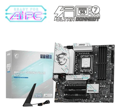 B860M GAMING PLUS WIFI + Core Ultra 5 - 245K - grosbill.com - 4
