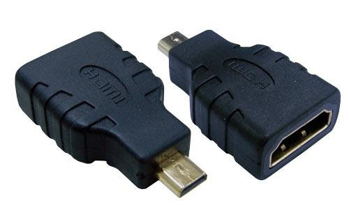 MCL Samar Adaptateur HDMI type A femelle / D mâle