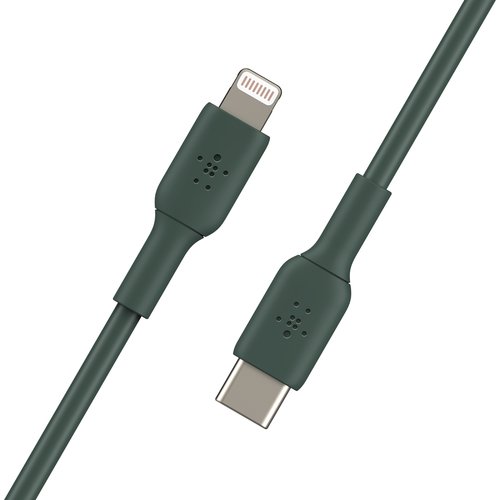 BELKIN LIGHTNING TO USB-C CABLE 2M BLACK - Achat / Vente sur grosbill.com - 3