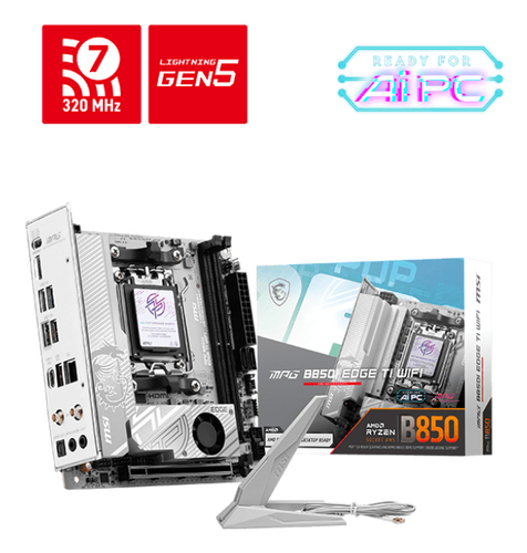 MSI MPG B850I EDGE TI WIFI Mini-ITX  - Carte mère MSI - 0