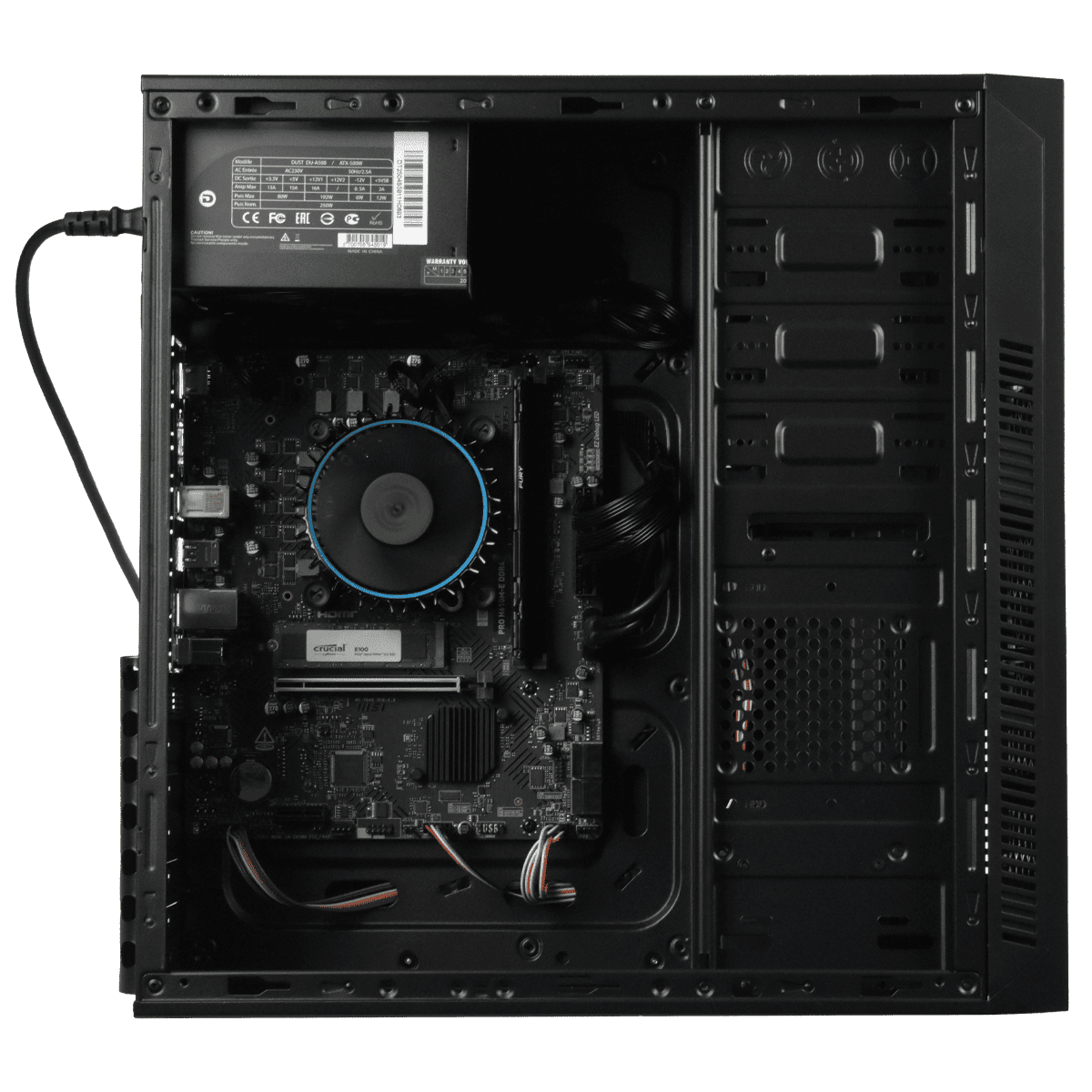Grosbill Familial I3 V2 - I3-12100/8Go/500Go/W11 (PCG-10602712) - Achat / Vente PC Fixe sur grosbill.com - 5