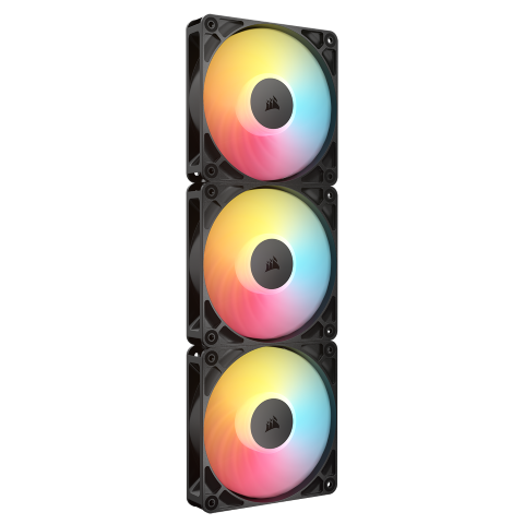 Corsair RS120-R ARGB (Pack 3x120mm) - Ventilateur boîtier Corsair - 1