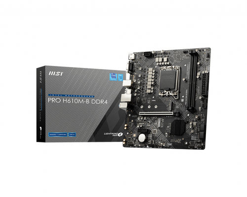 MSI PRO H610M-B DDR4 Micro-ATX  - Carte mère MSI - grosbill.com - 0