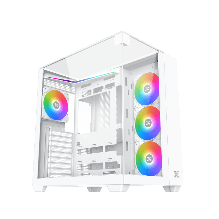 Xigmatek Aqua V Blanc Blanc - Boîtier PC Xigmatek - grosbill.com - 0