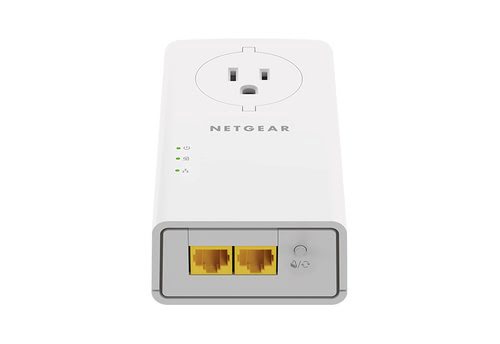 Netgear Powerline Adapter/2x 1-Port 1000Mbps (PLP2000-100FRS)  - Adaptateur CPL - 2
