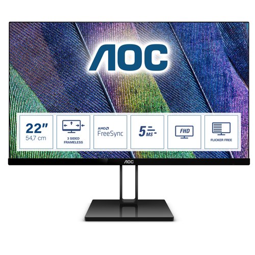 AOC V2 22V2Q IPS 5ms FHD 76Hz
