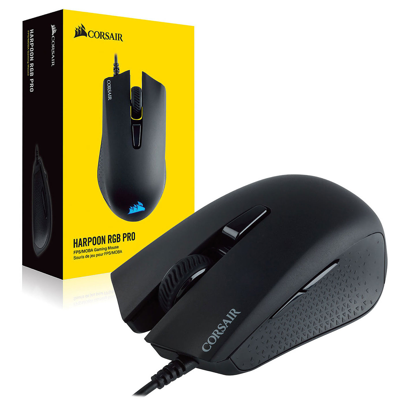 Corsair Harpoon RGB PRO - Souris PC Corsair - grosbill.com - 1
