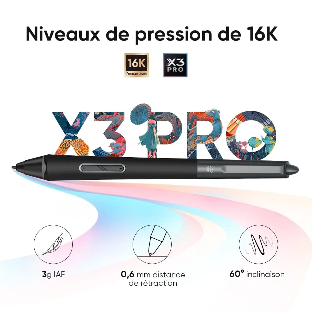 XPPEN Deco Pro LW Gen 2/5080LPI/11"/Noir - Tablette graphique - 1