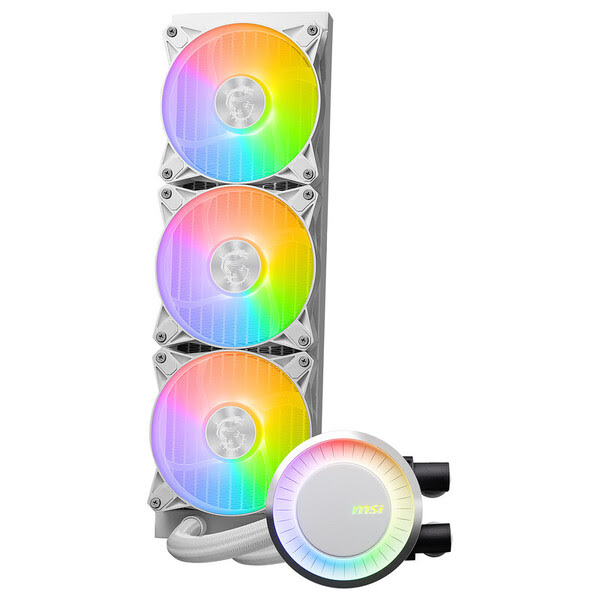 MSI MAG CORELIQUID E360 WHITE - Watercooling MSI - grosbill.com - 1