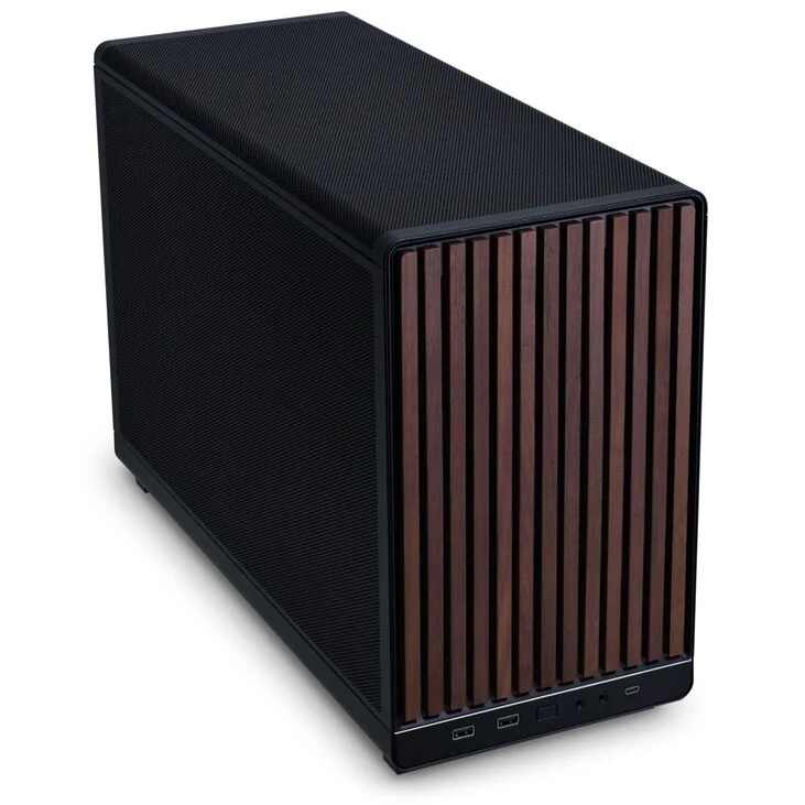 Lian-Li A3-mATX Wood Edition Noir Marron - Boîtier PC Lian-Li - 0