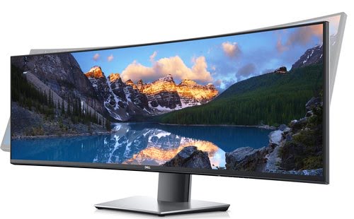 Dell UltraSharp 49" Curved U4919DW black - Achat / Vente sur grosbill.com - 1
