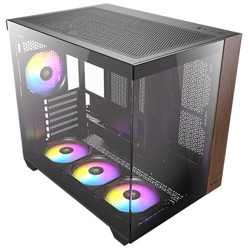 Antec CX800 Wood ARGB Noir Noir - Boîtier PC Antec - grosbill.com - 6