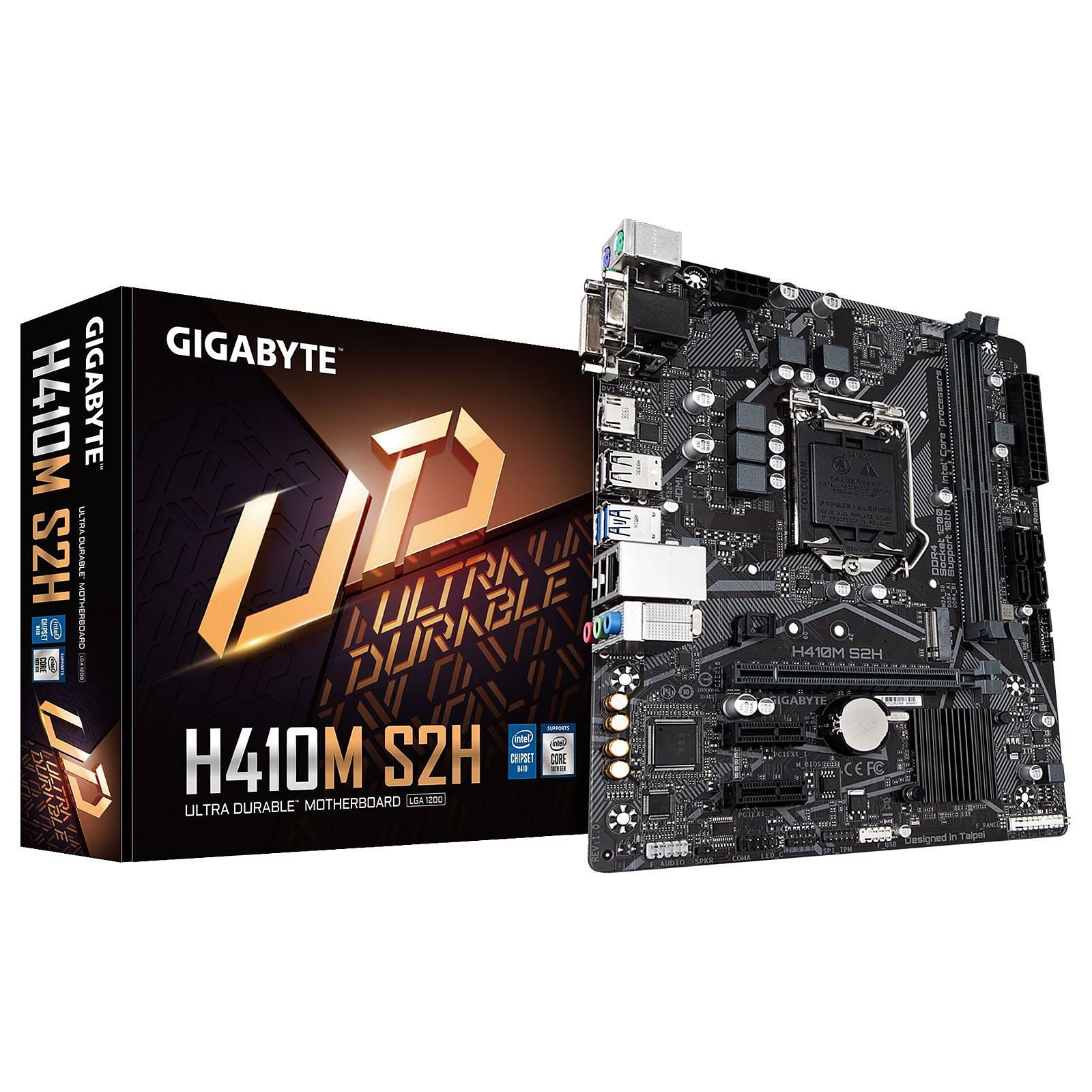 Gigabyte H410M-S2H Micro-ATX  - Carte mère Gigabyte - grosbill.com - 0