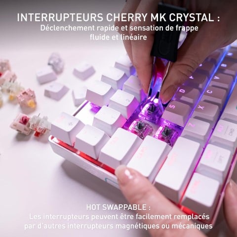 Cherry MX 8.2 Pro TMR - Clavier PC Cherry - grosbill.com - 3
