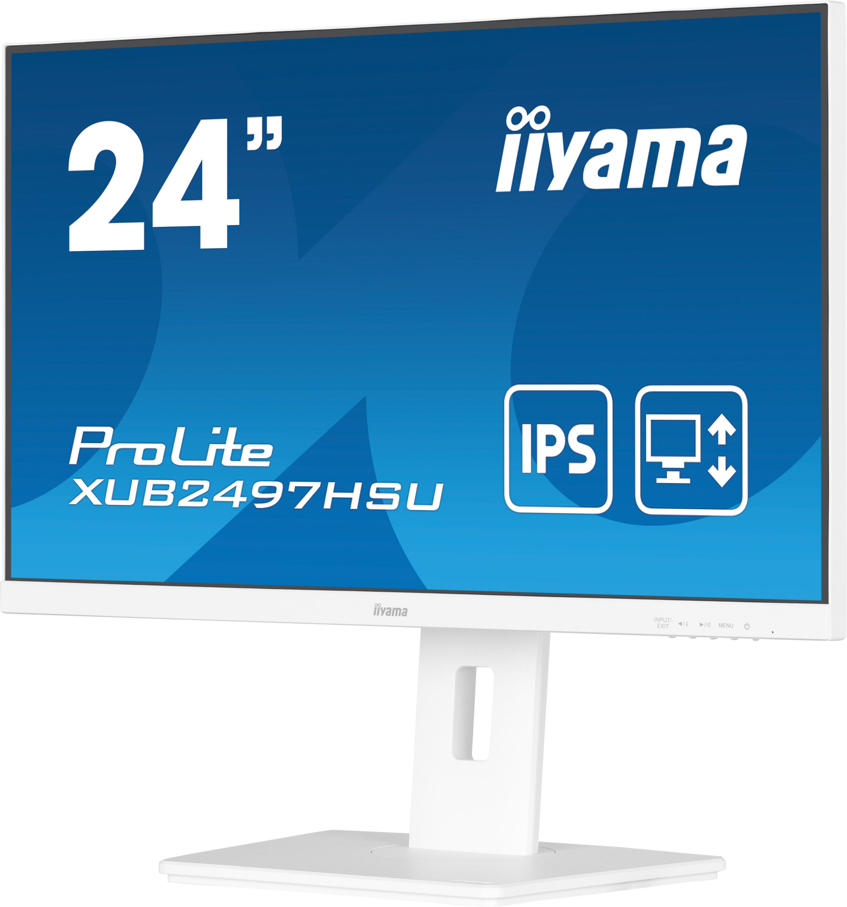 Iiyama 24 pouces  XUB2497HSU-W2 - Ecran PC Iiyama - grosbill.com - 4