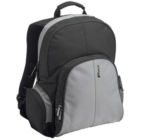 Targus Notebook Backpac/Essential nylon bla/gre (TSB023EU)