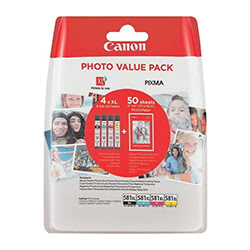 image produit Canon Pack cartouches CLI-581XL - 2052C004 Grosbill