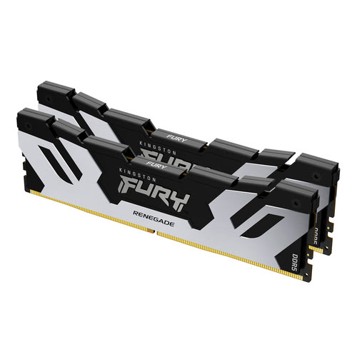 Kingston Fury Renegade Silver 32Go (2x16Go) DDR5 6000MHz - Mémoire PC  Kingston sur