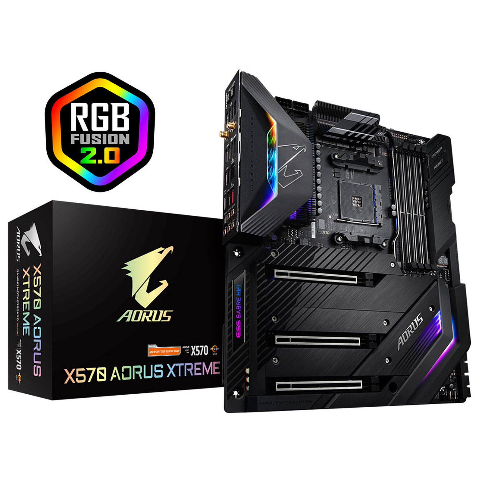 Gigabyte X570 AORUS XTREME E-ATX  - Carte mère Gigabyte - 0