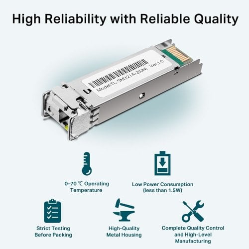 1G SINGLE-MODE WDM SFP MODULE - Achat / Vente sur grosbill.com - 4