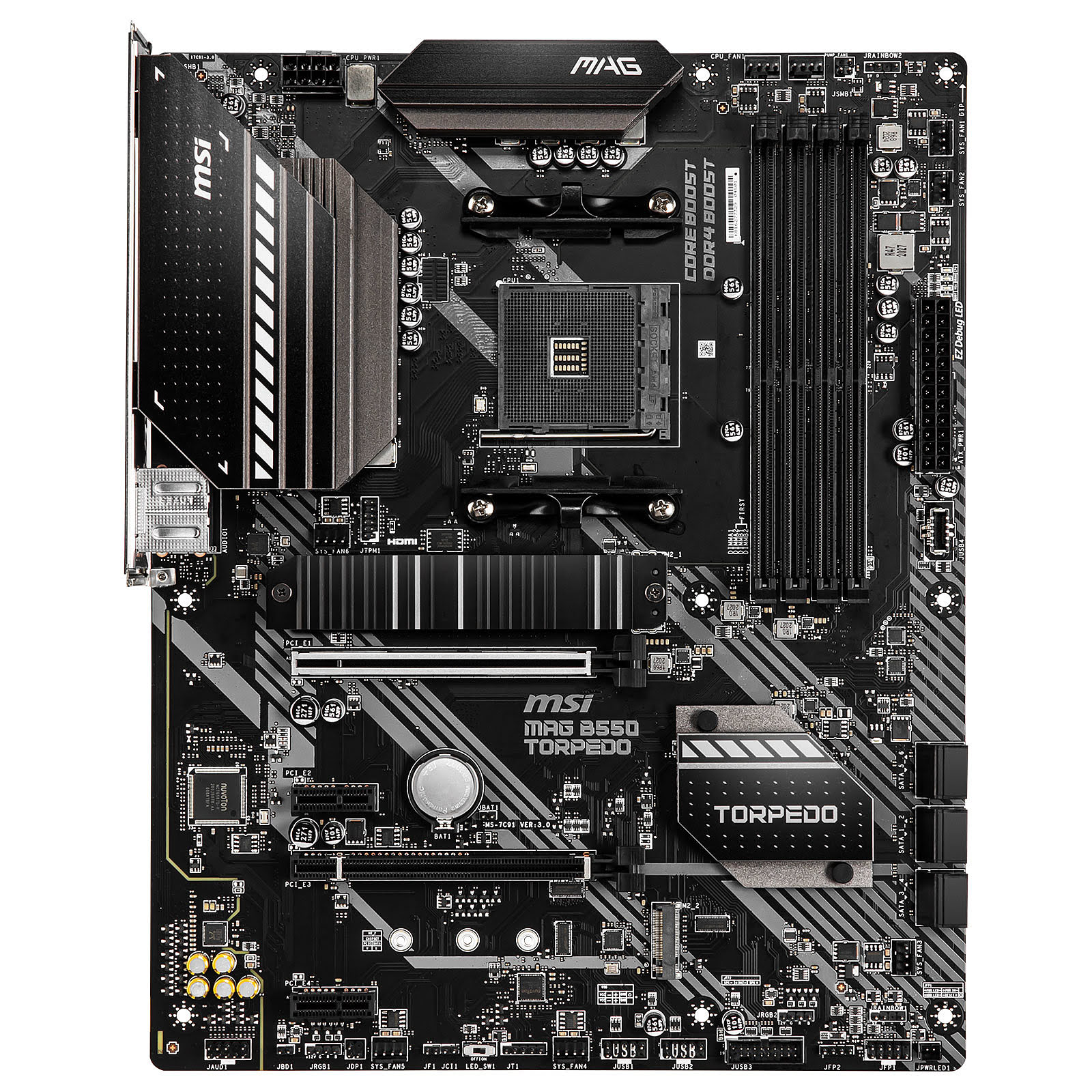 MSI MAG B550 TORPEDO ATX  - Carte mère MSI - grosbill.com - 4