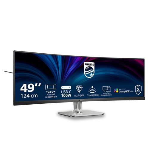 48.8 5120x1440@75Hz VA CURVED H/A 15 - Achat / Vente sur grosbill.com - 1