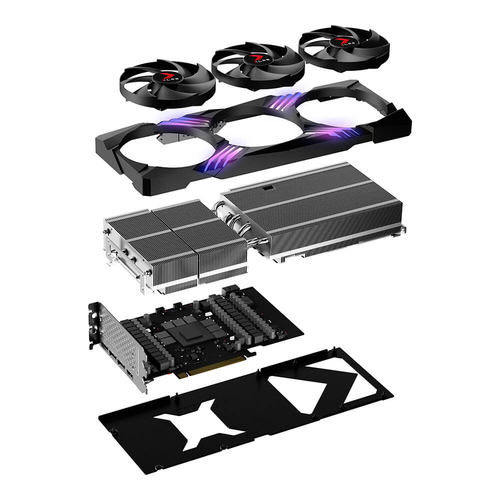 PNY RTX 4080 SUPER 16G XLR8 Gaming VERTO EPIC-X RGB - Carte graphique - 3